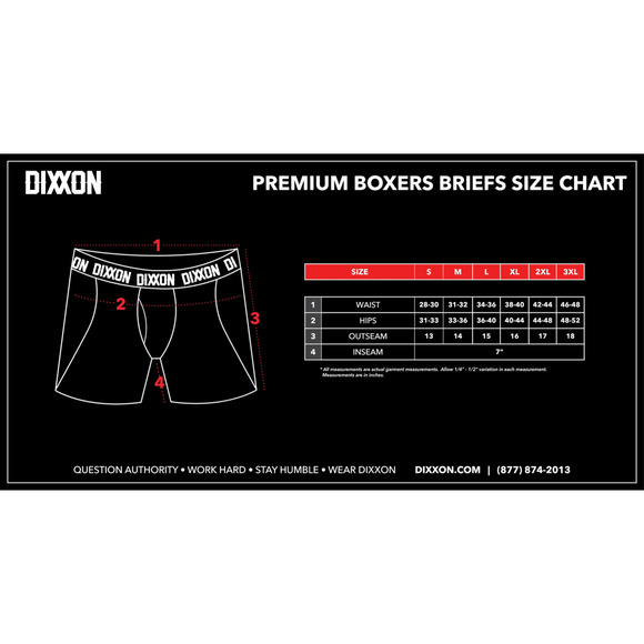 Dixxon Flannel Co Premium Boxer Briefs, 2 pair, Blue/Grey, Size Large, NIB - Picture 4 of 4